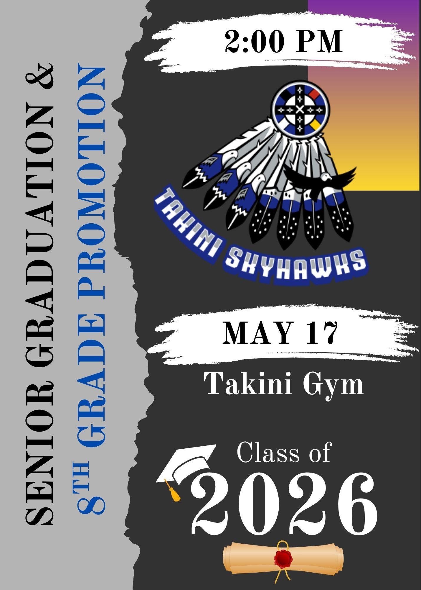 Senior Graduation & 8th Grade Promotion